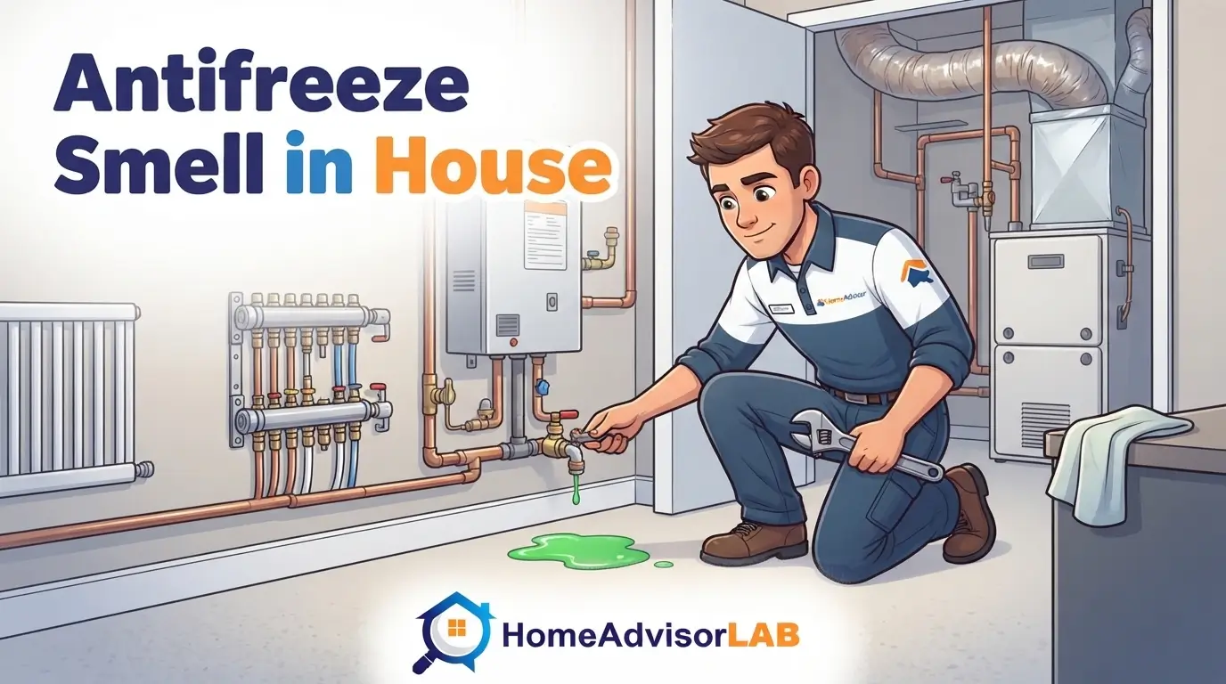 Antifreeze Smell in House