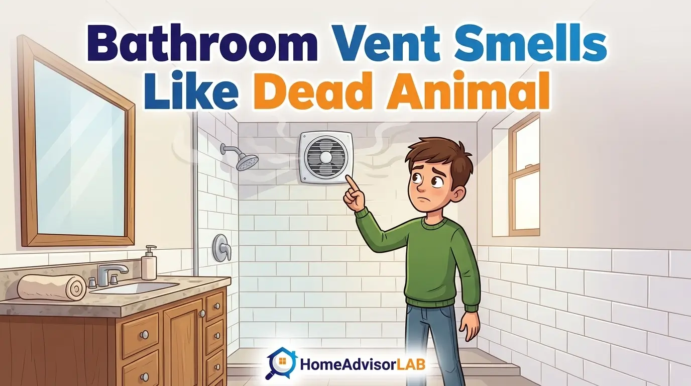 Bathroom Vent Smells Like Dead Animal