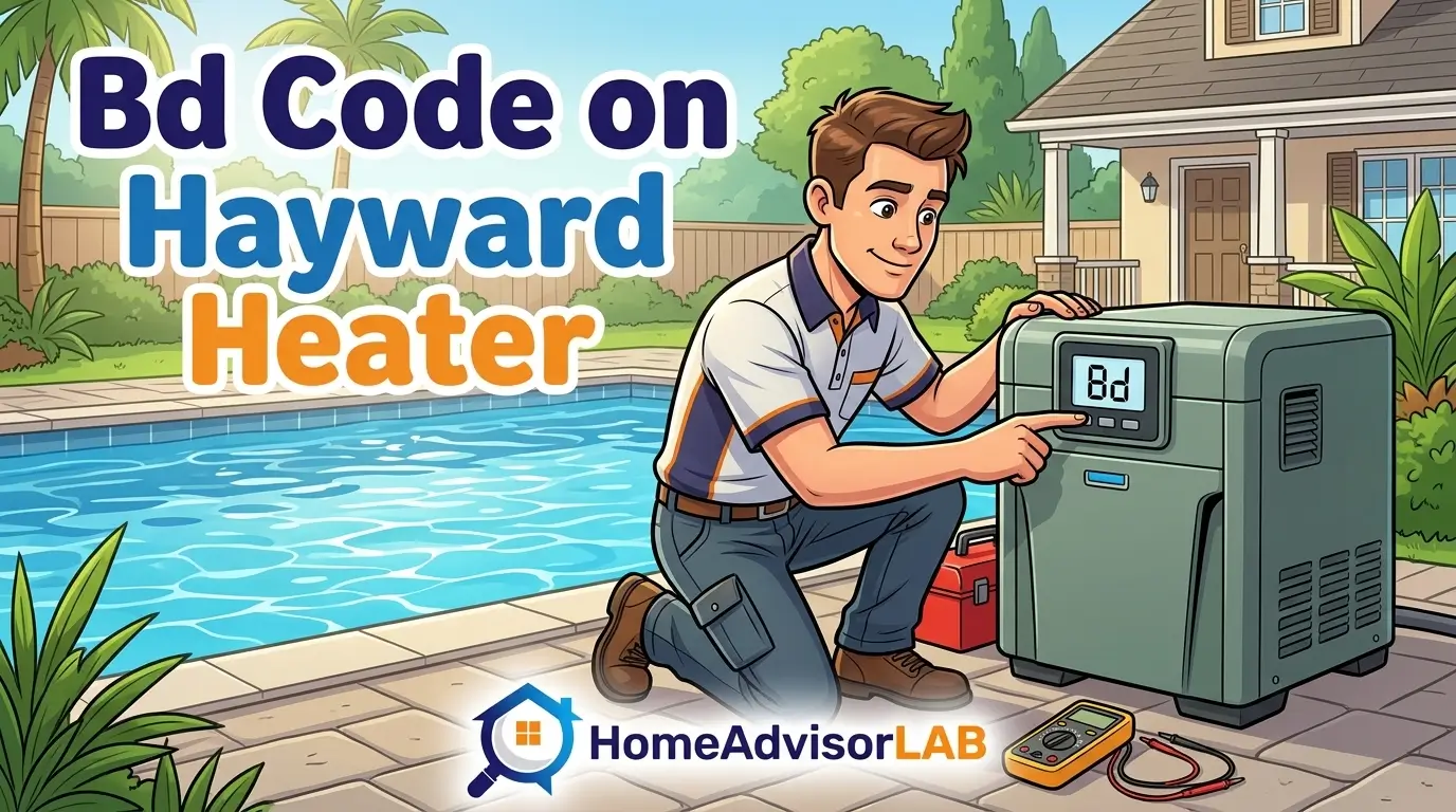 Bd Code on Hayward Heater