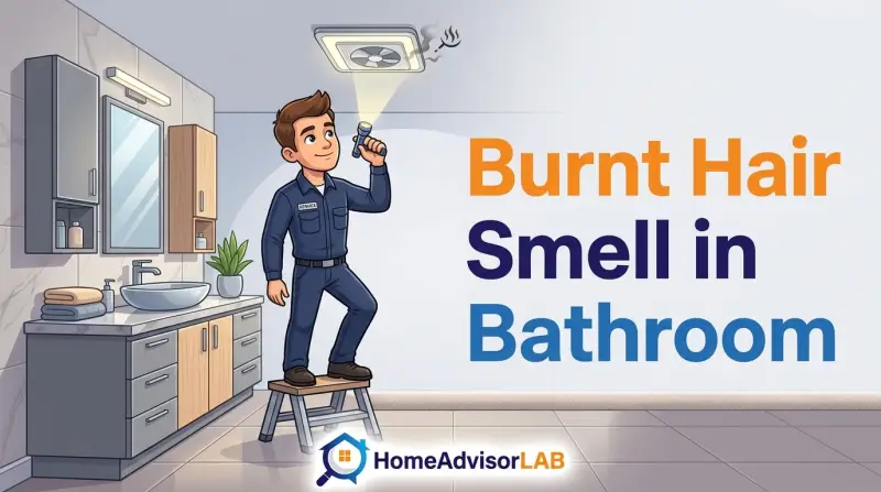 Burnt Hair Smell in Bathroom