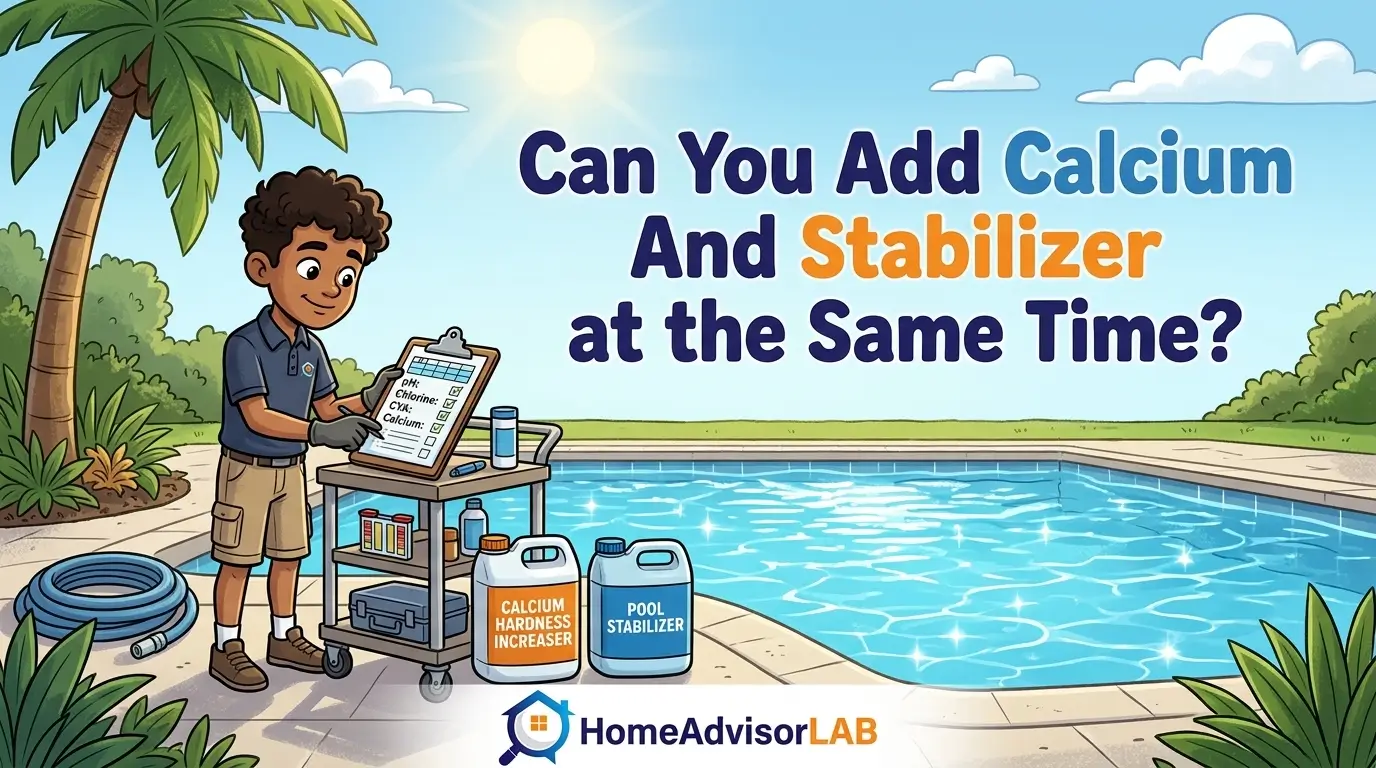 Can You Add Calcium And Stabilizer at the Same Time