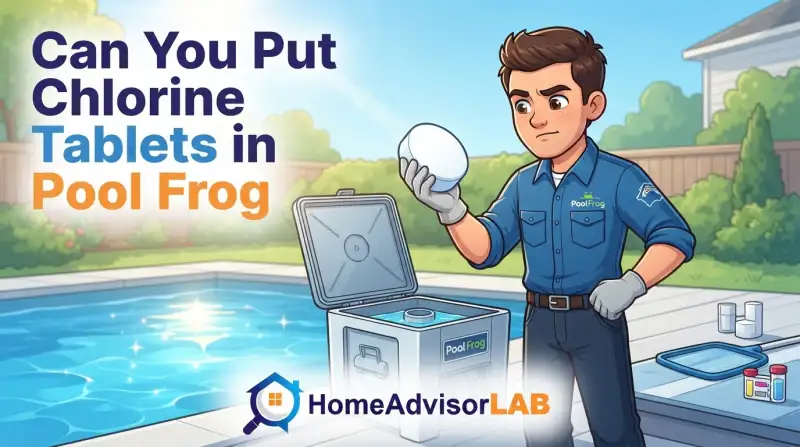 Can You Put Chlorine Tablets in Pool Frog