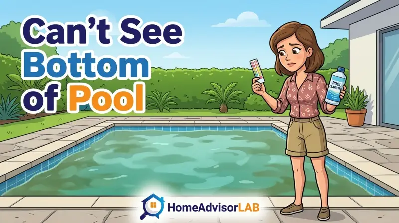 Cant See Bottom of Pool