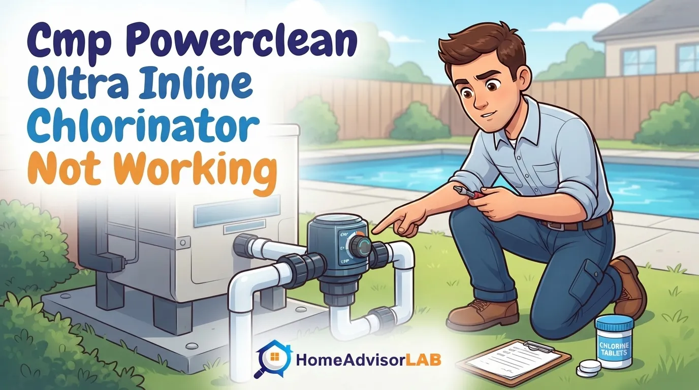 Cmp Powerclean Ultra Inline Chlorinator Not Working