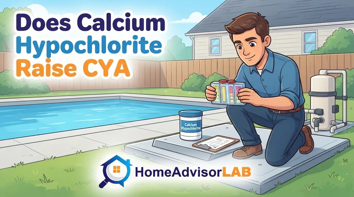 Does Calcium Hypochlorite Raise CYA