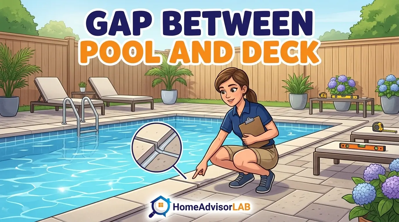 Gap Between Pool And Deck