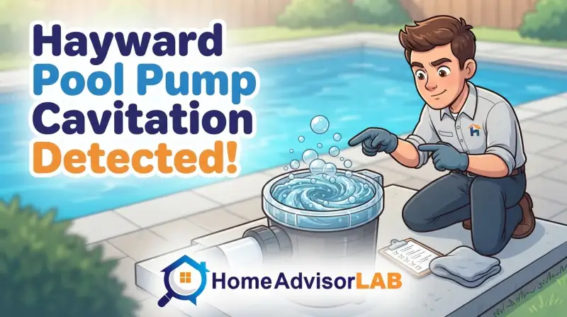 Hayward Pool Pump Cavitation Detected