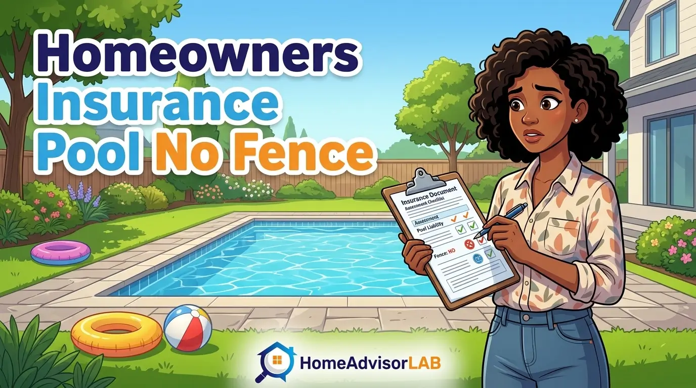 Homeowners Insurance Pool No Fence