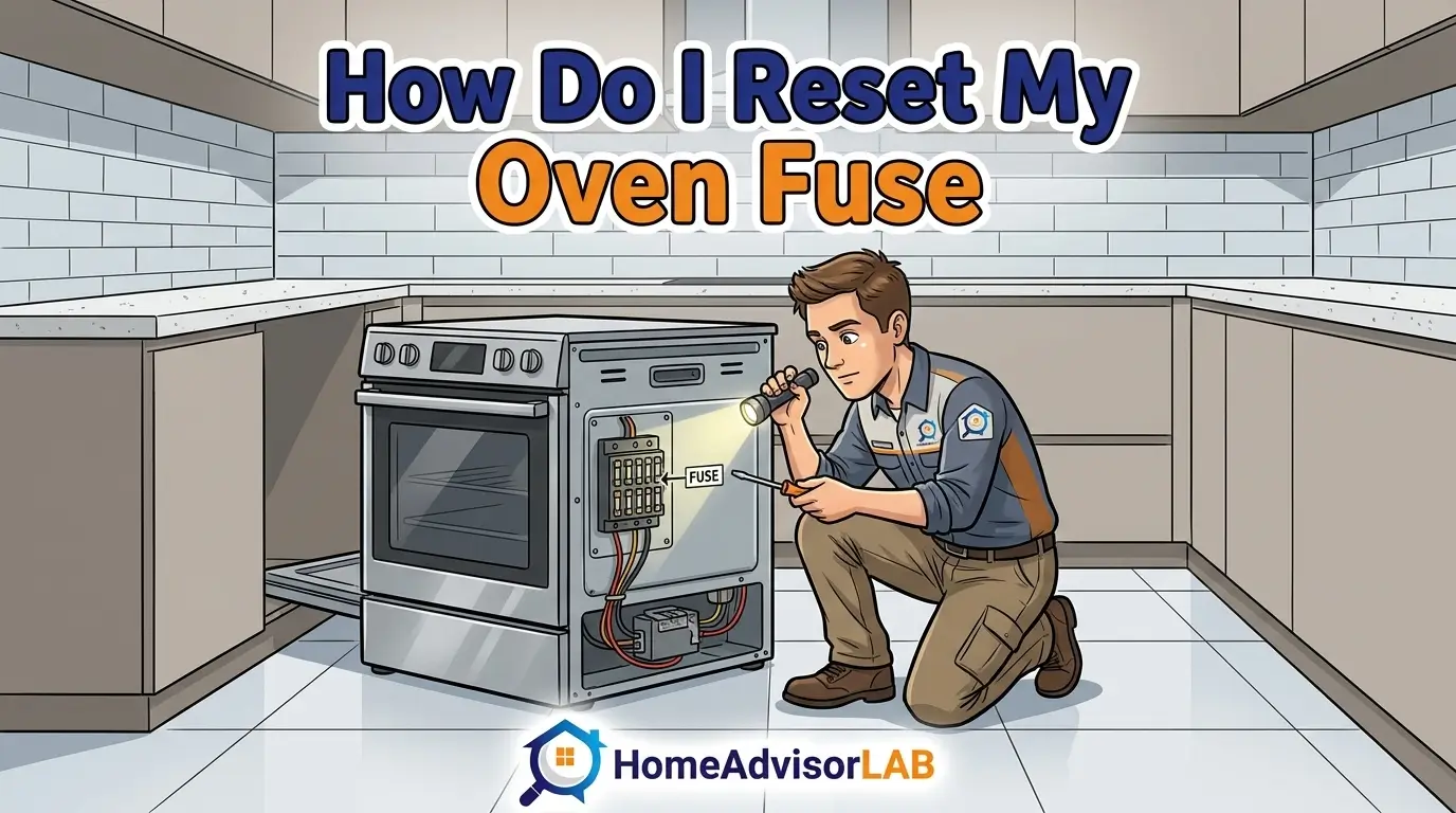 How Do I Reset My Oven Fuse