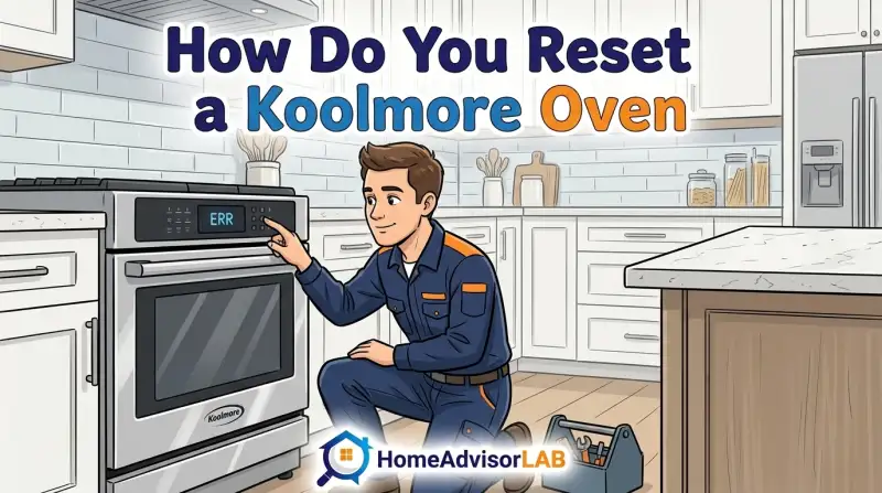 How Do You Reset a Koolmore Oven