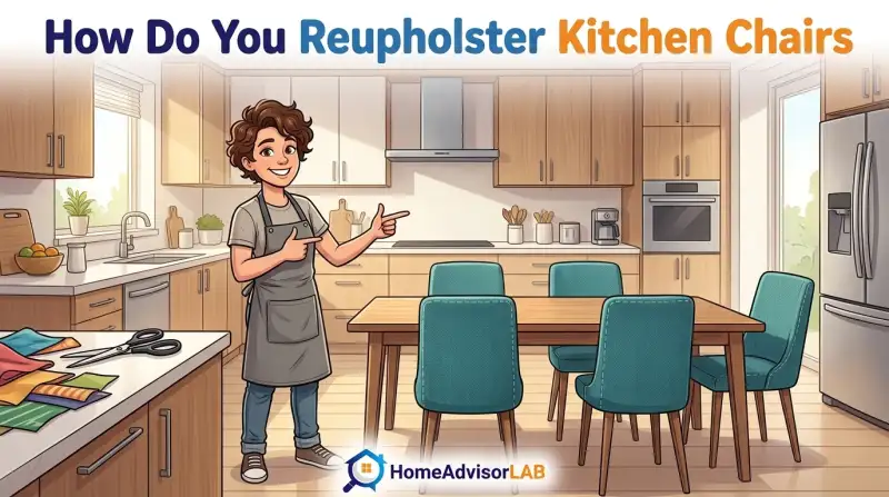 How Do You Reupholster Kitchen Chairs