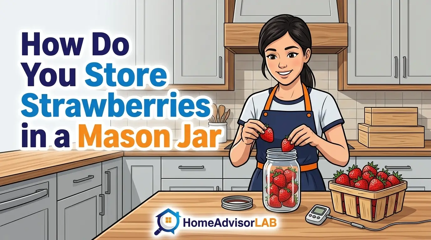 How Do You Store Strawberries in a Mason Jar