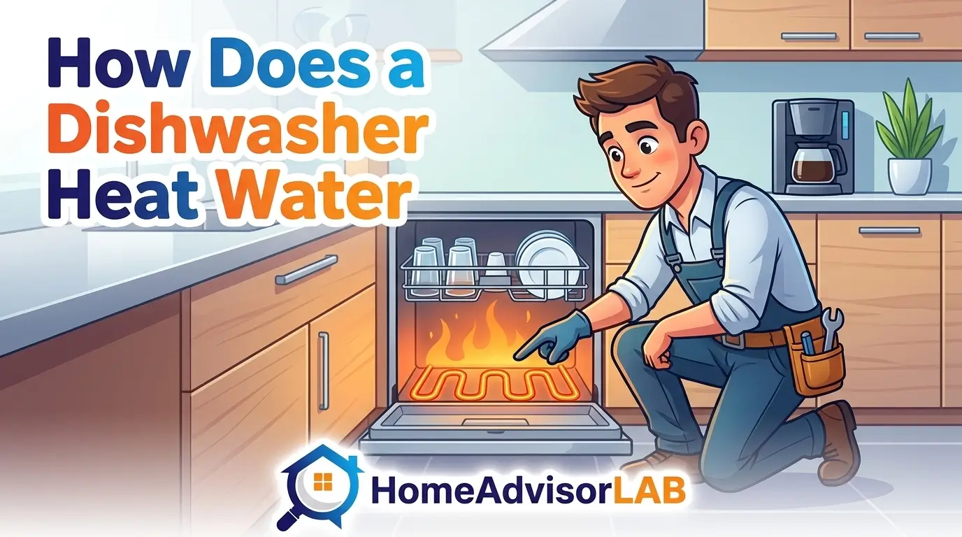How Does a Dishwasher Heat Water
