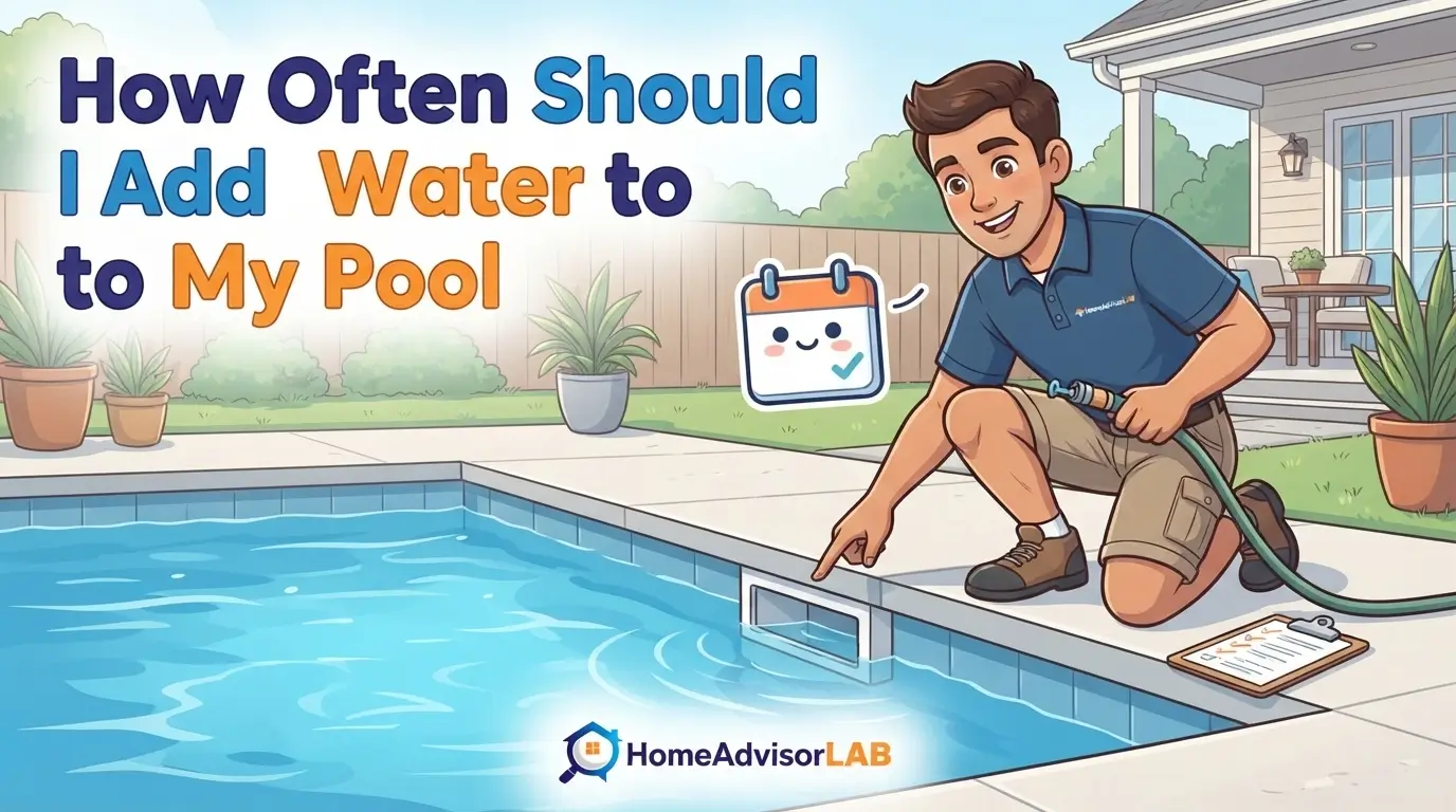 How Often Should I Add Water to My Pool