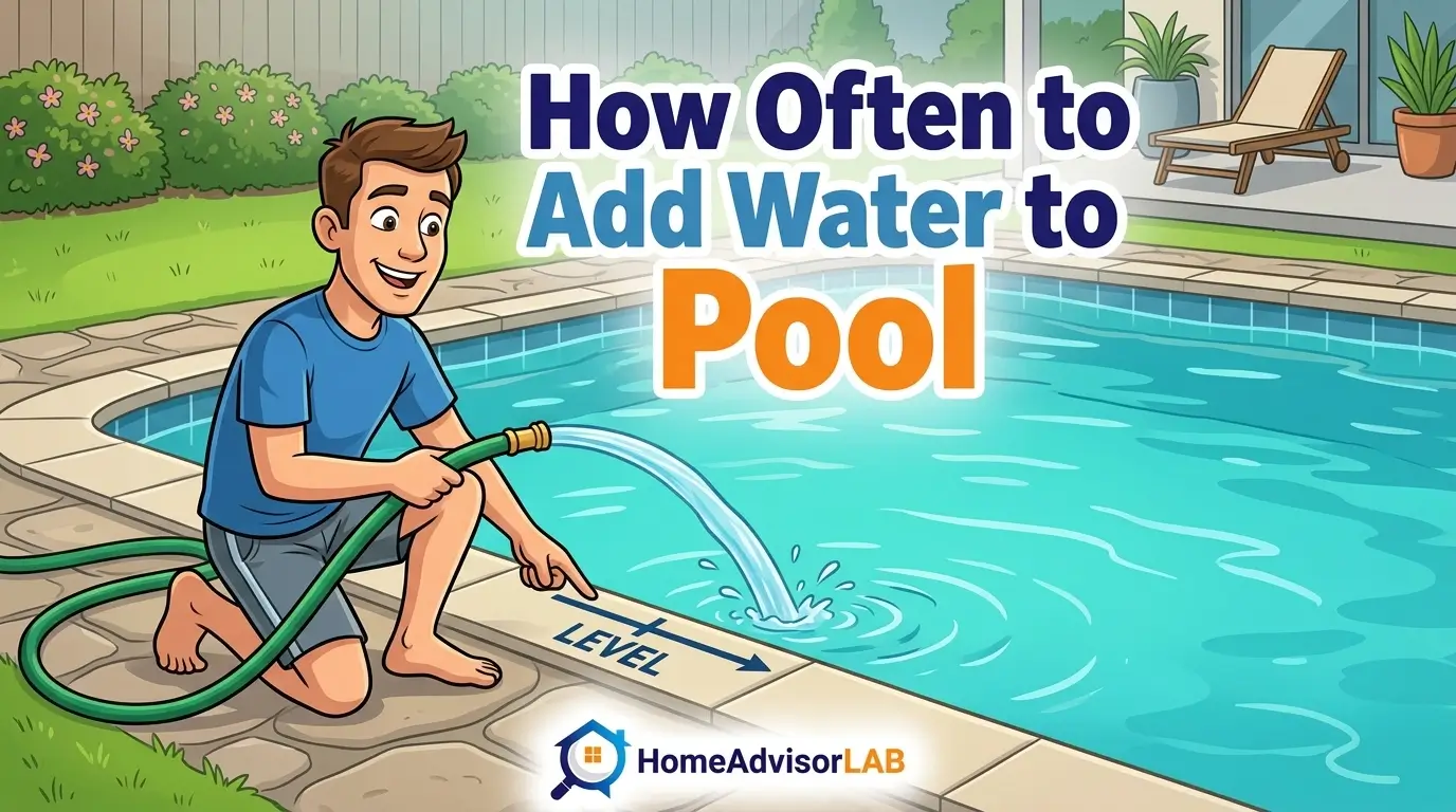How Often to Add Water to Pool
