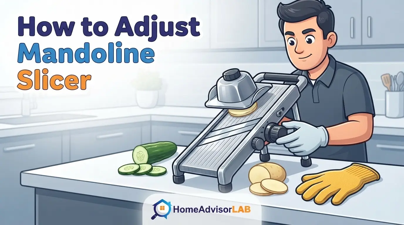 How to Adjust Mandoline Slicer-FI