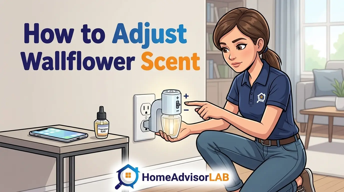 How to Adjust Wallflower Scent