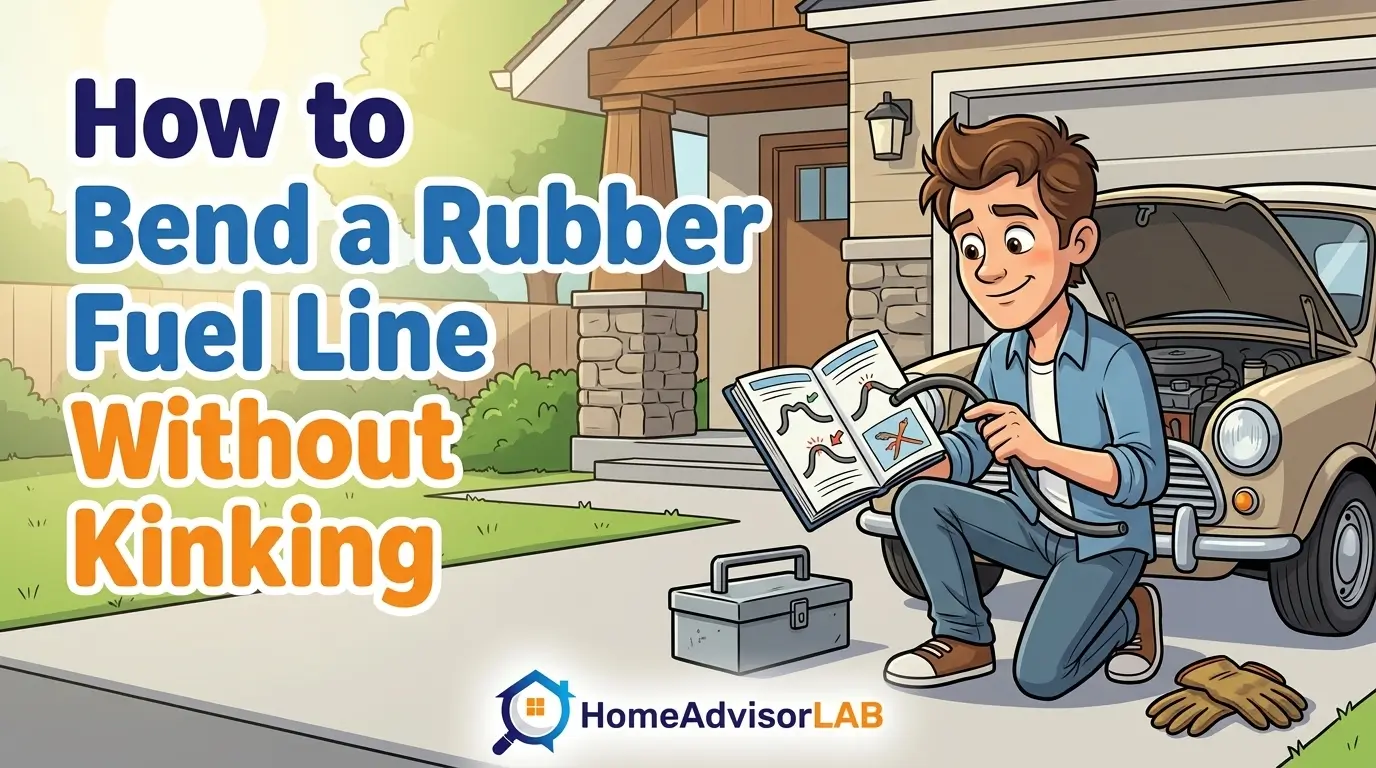 How to Bend a Rubber Fuel Line Without Kinking
