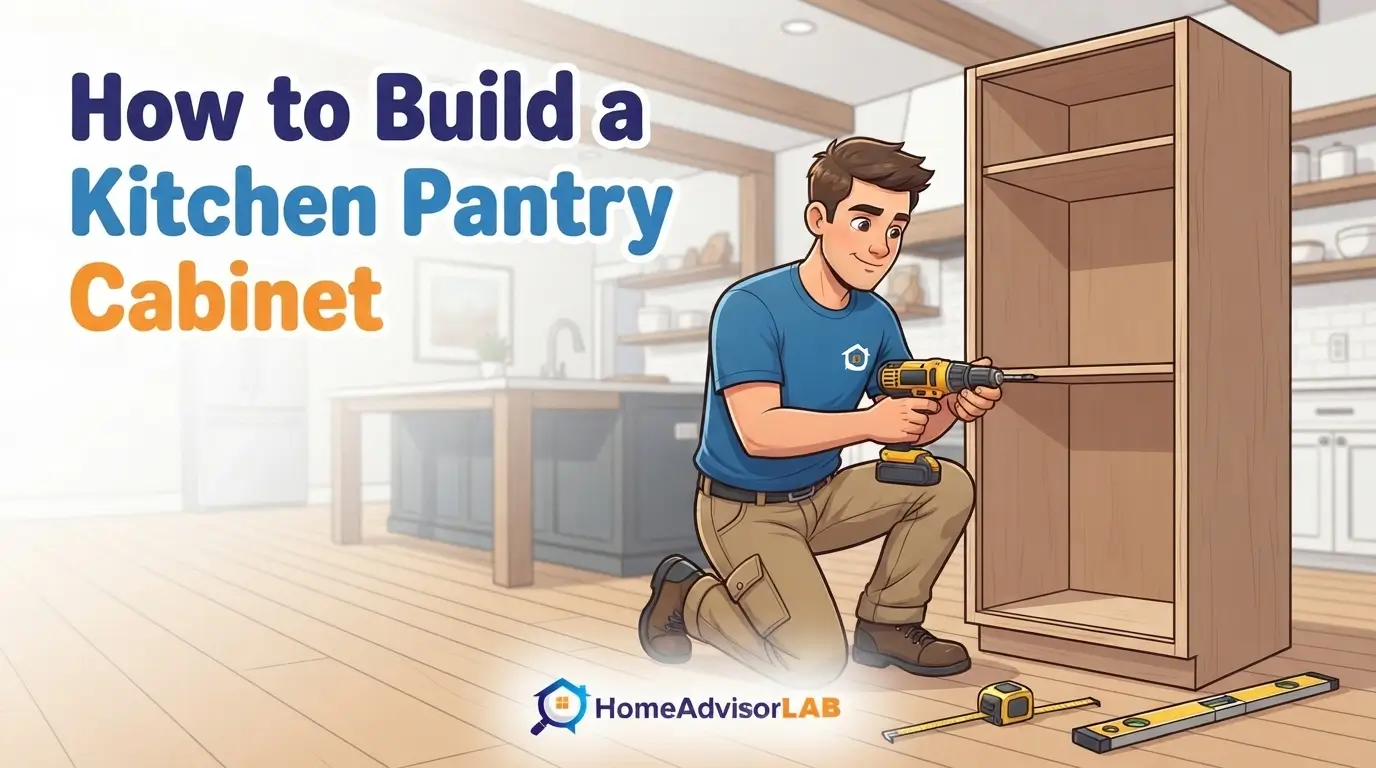 How to Build a Kitchen Pantry Cabinet