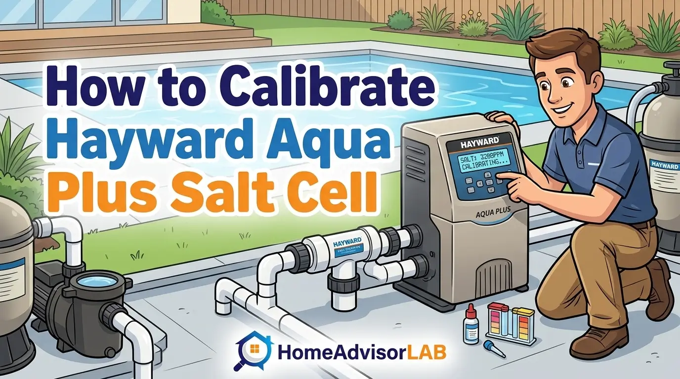 How to Calibrate Hayward Aqua Plus Salt Cell