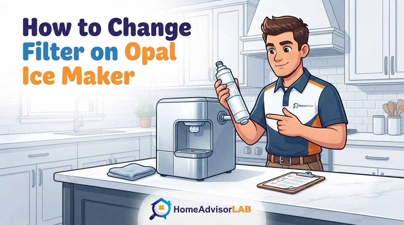 How to Change Filter on Opal Ice Maker