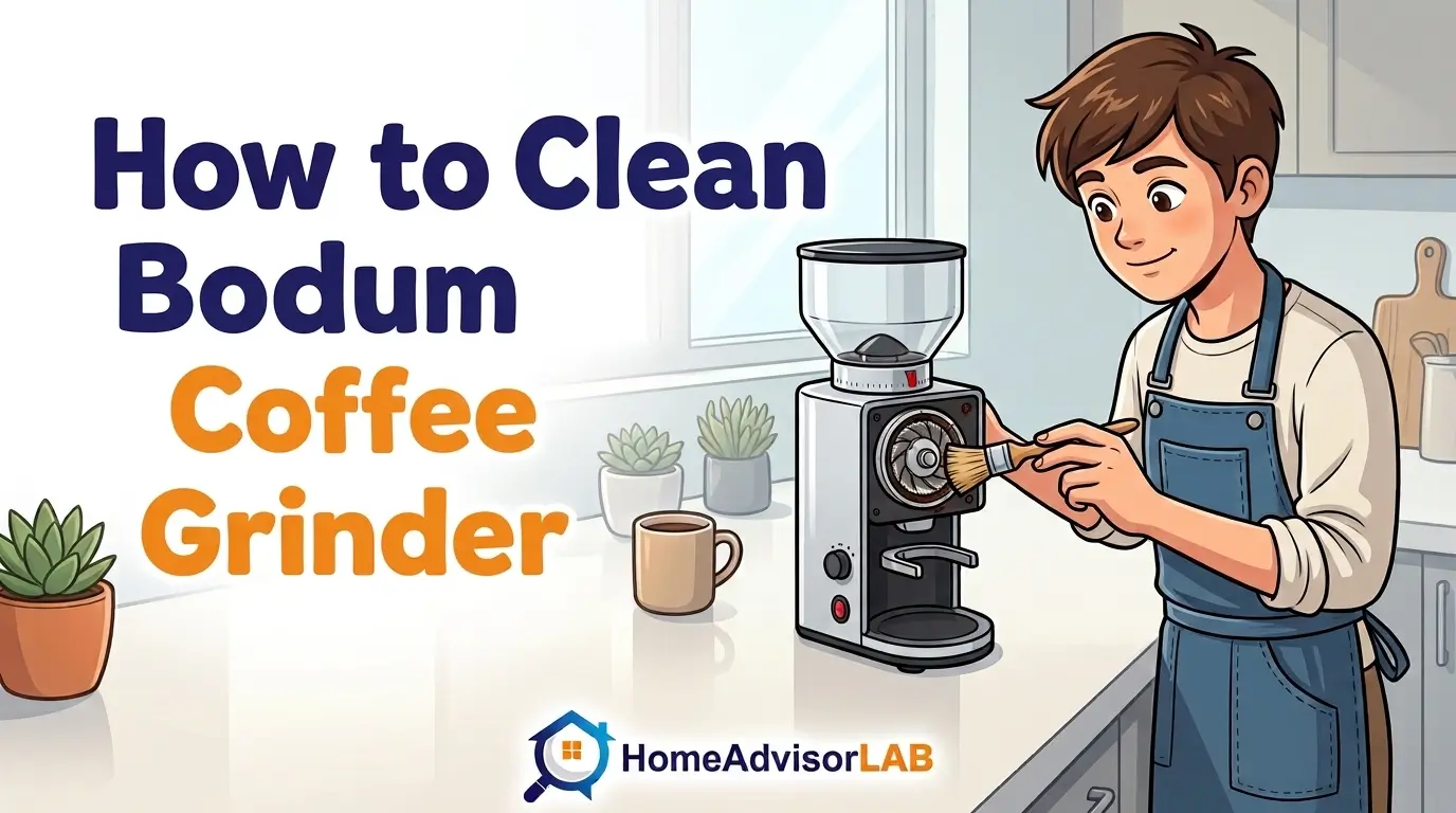 How to Clean Bodum Coffee Grinder