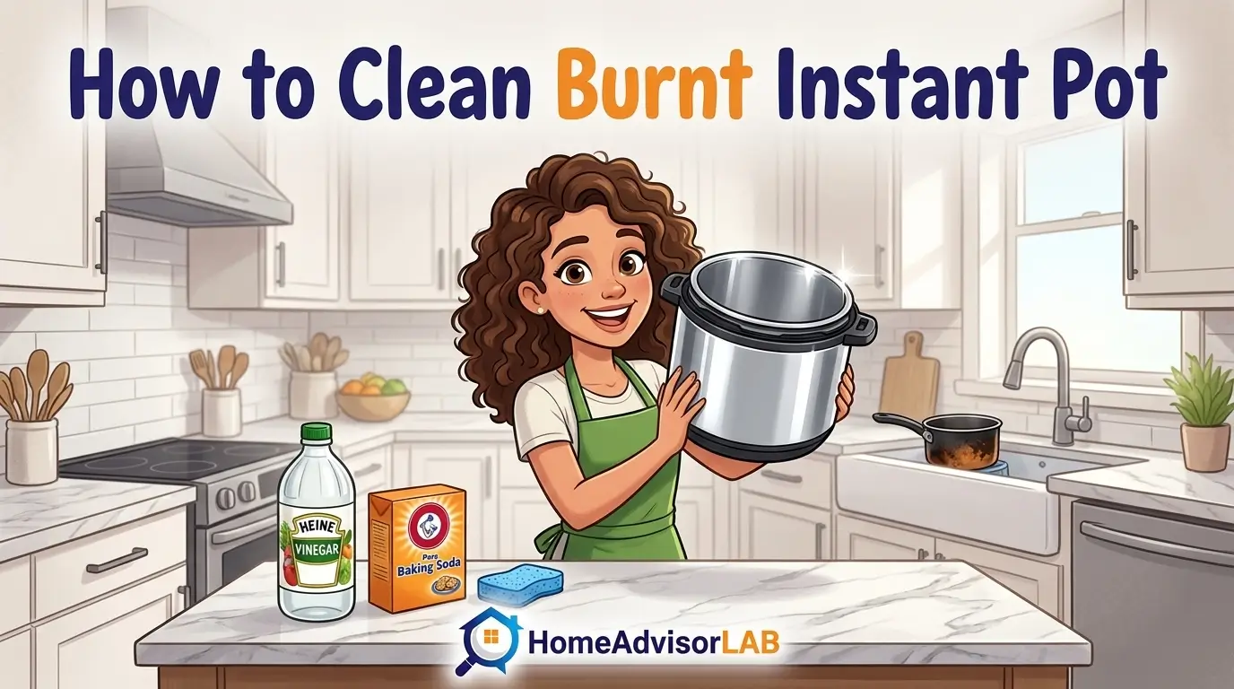 How to Clean Burnt Instant Pot