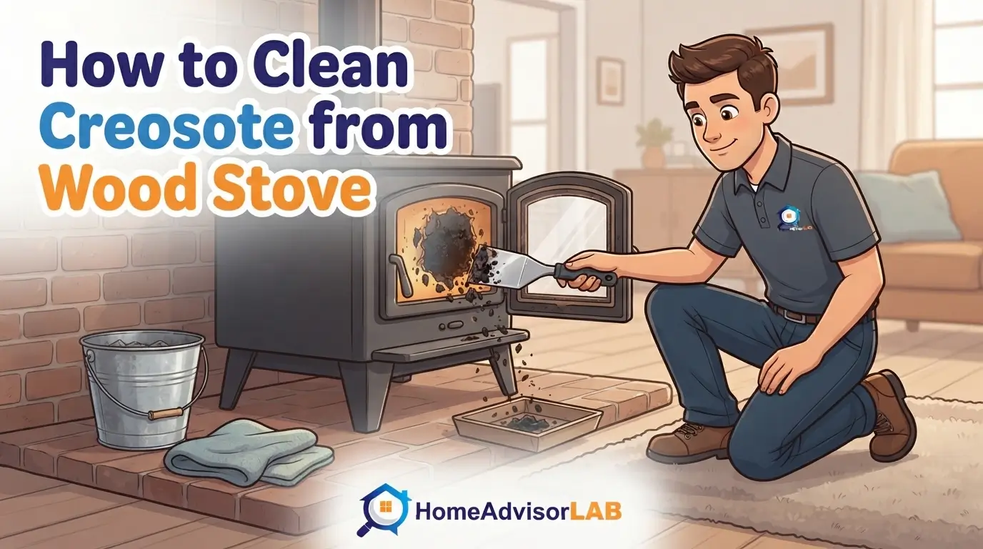 How to Clean Creosote from Wood Stove