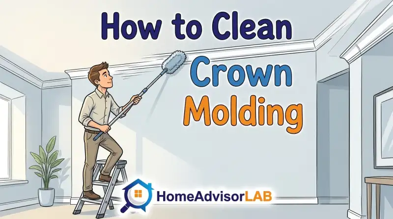How to Clean Crown Molding