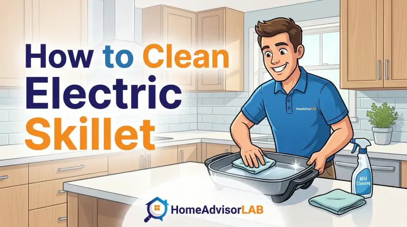 How to Clean Electric Skillet