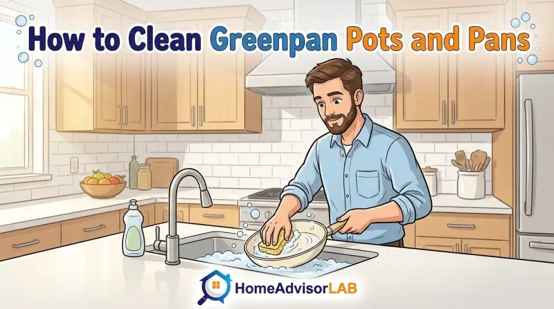 How to Clean Greenpan Pots and Pans