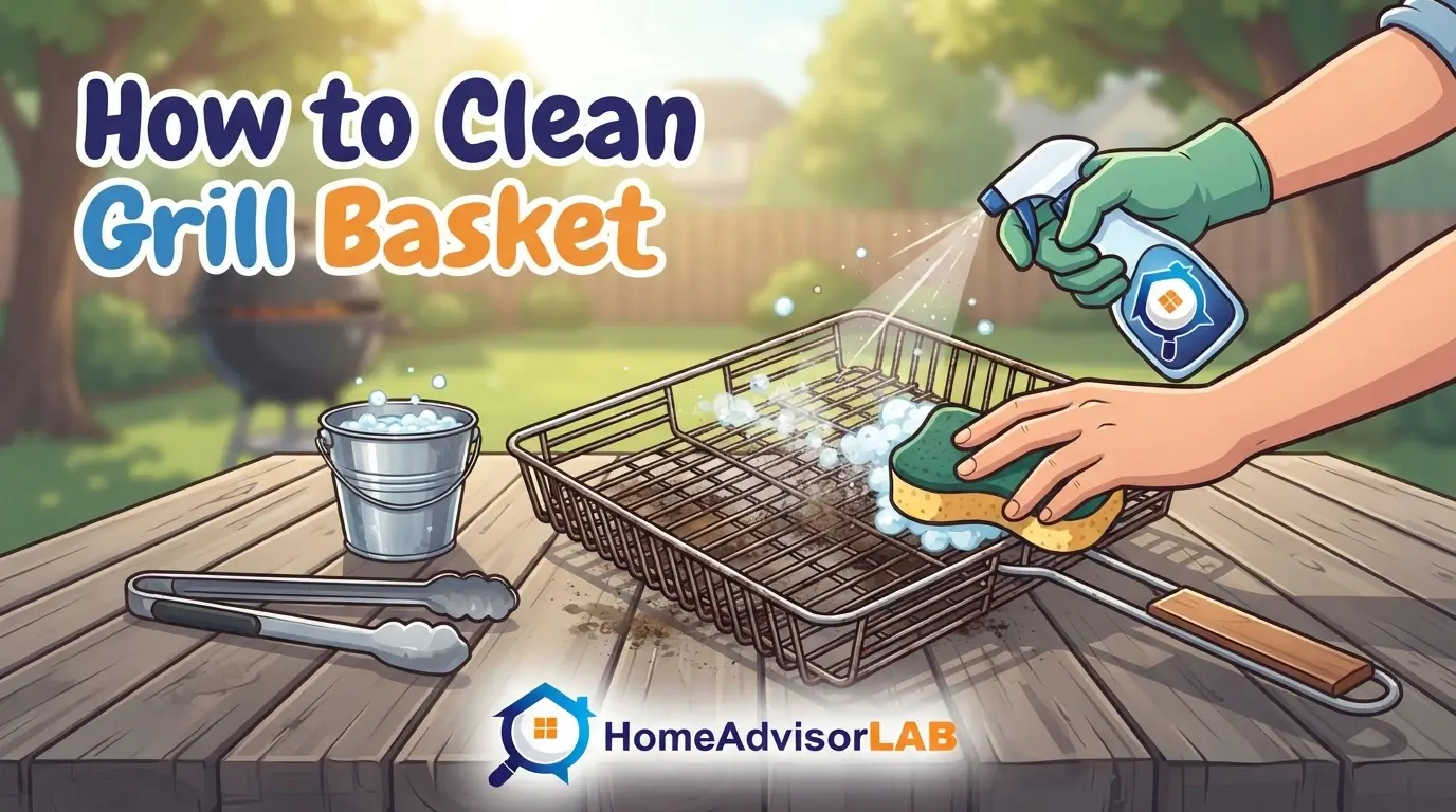 How to Clean Grill Basket