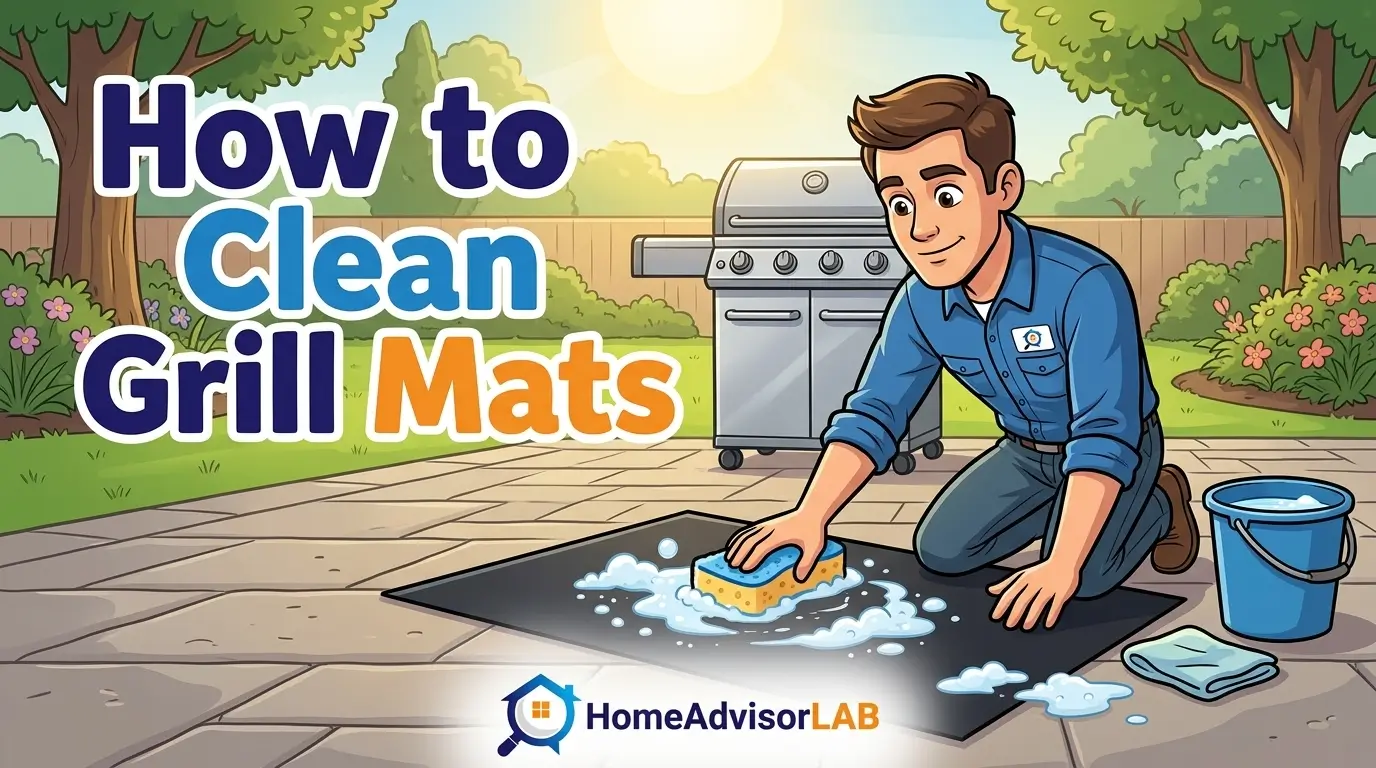 How to Clean Grill Mats