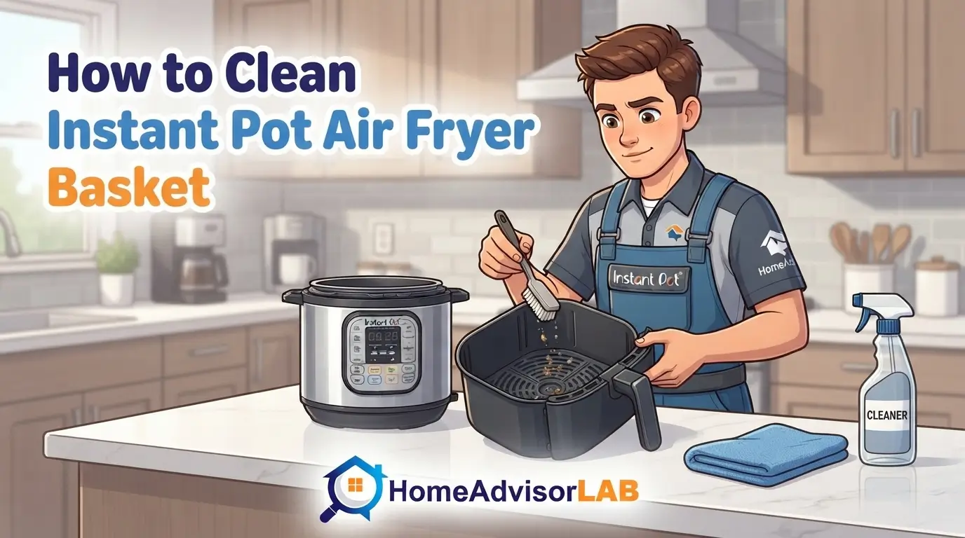 How to Clean Instant Pot Air Fryer Basket