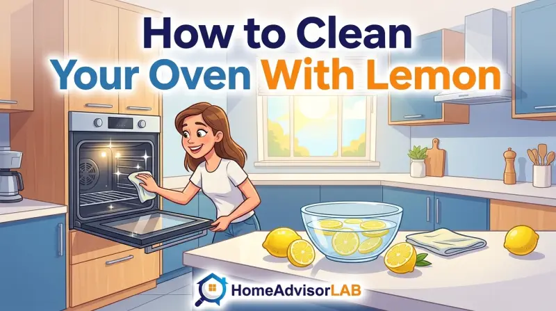 How to Clean Your Oven With Lemon