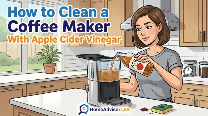 How to Clean a Coffee Maker With Apple Cider Vinegar