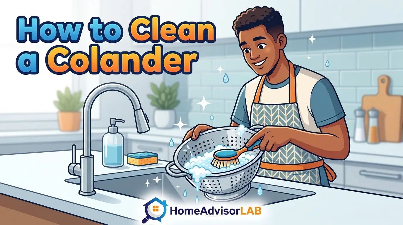 How to Clean a Colander