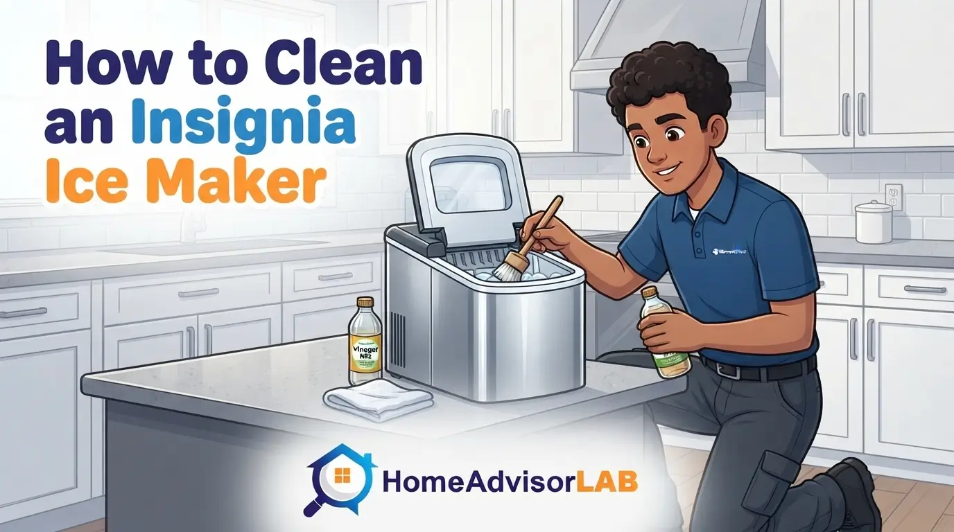 How to Clean an Insignia Ice Maker