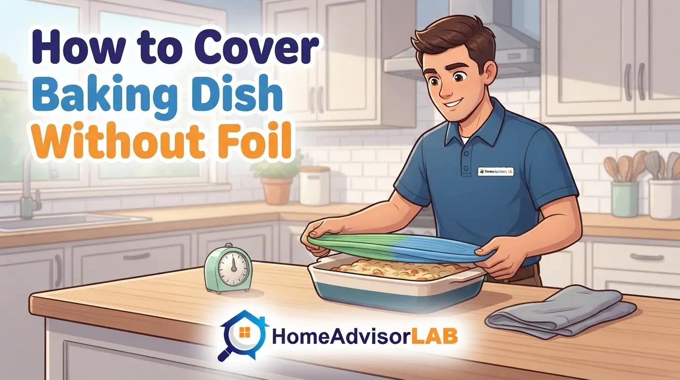 How to Cover Baking Dish Without Foil