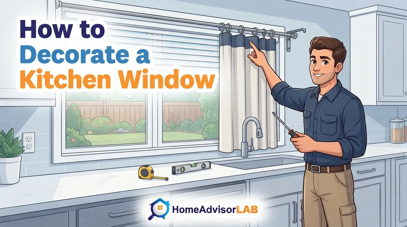How to Decorate a Kitchen Window