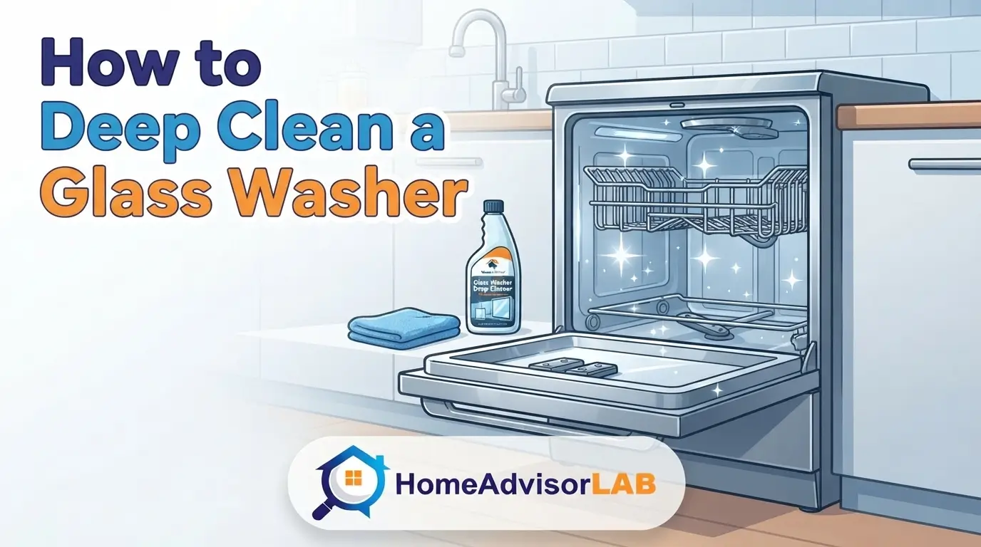 How to Deep Clean a Glass Washer