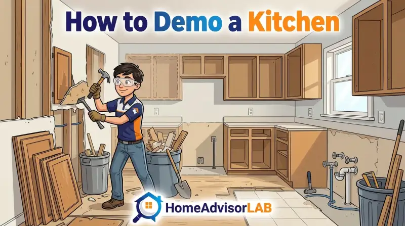 How to Demo a Kitchen