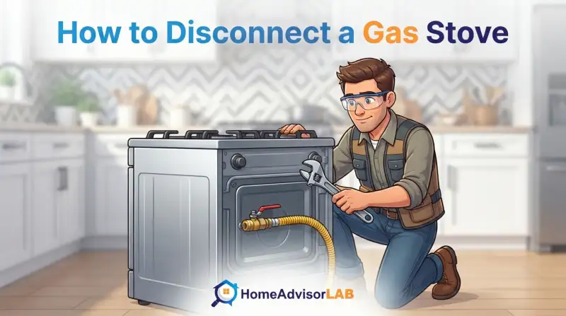 How to Disconnect a Gas Stove