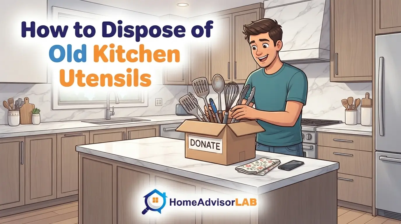 How to Dispose of Old Kitchen Utensils