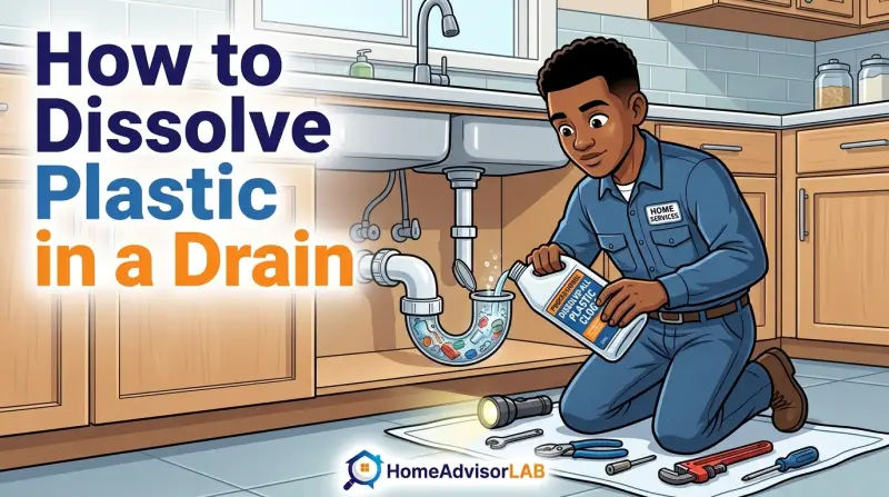 How to Dissolve Plastic in a Drain