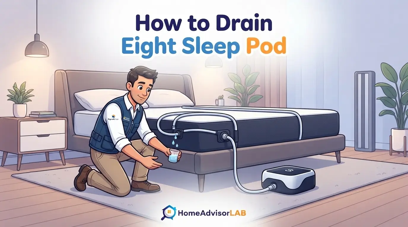 How to Drain Eight Sleep Pod