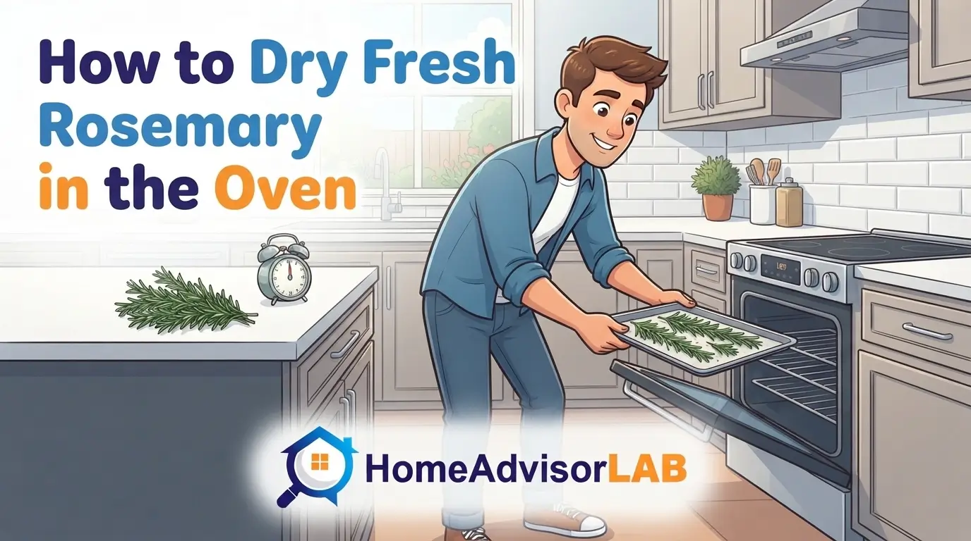 How to Dry Fresh Rosemary in the Oven