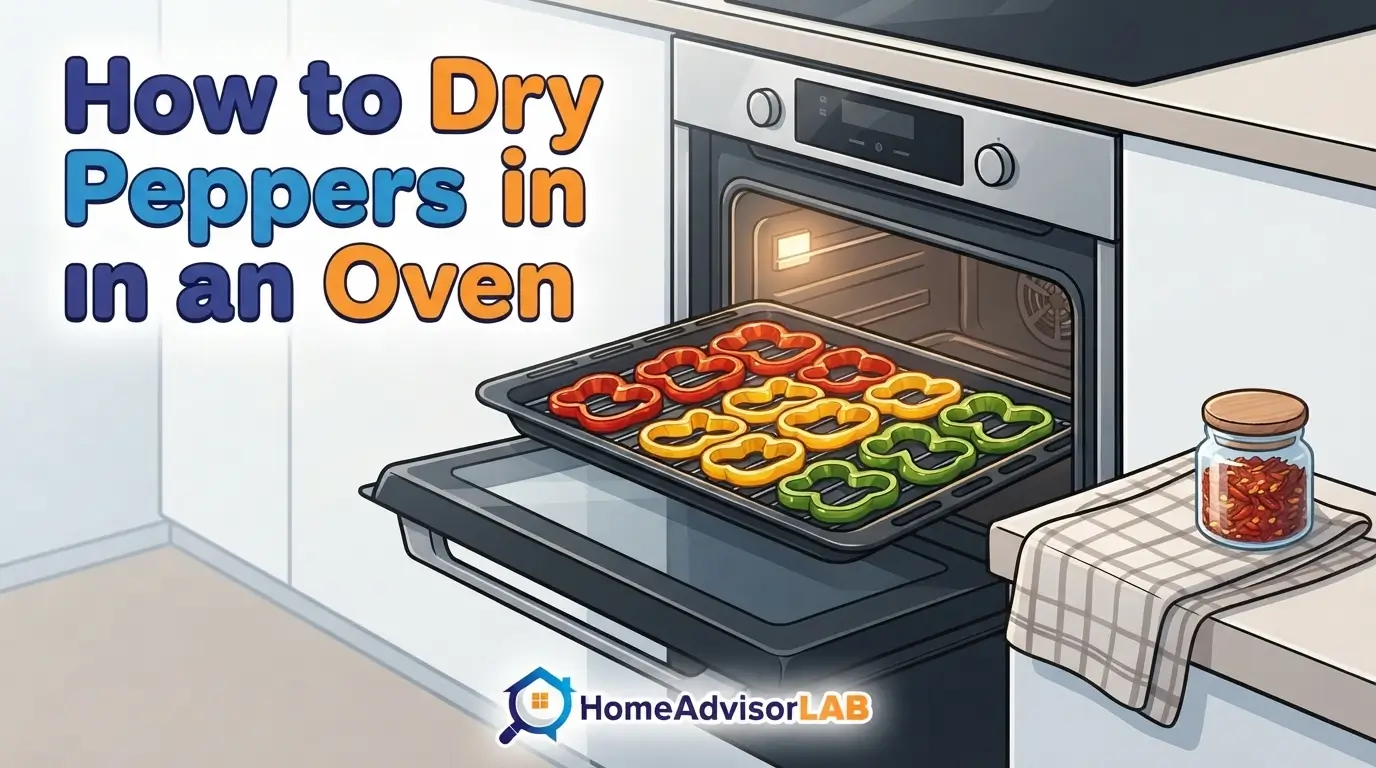 How to Dry Peppers in an Oven