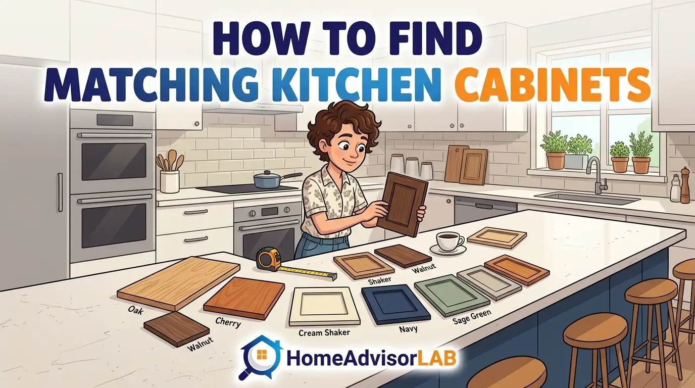 How to Find Matching Kitchen Cabinets