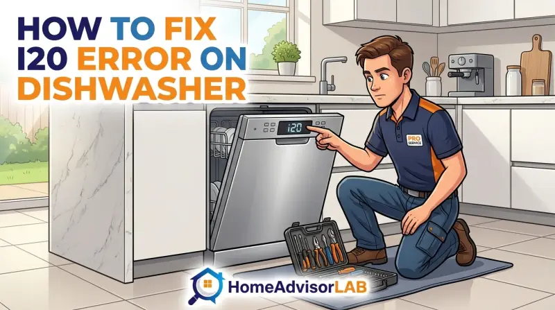 How to Fix I20 Error on Dishwasher